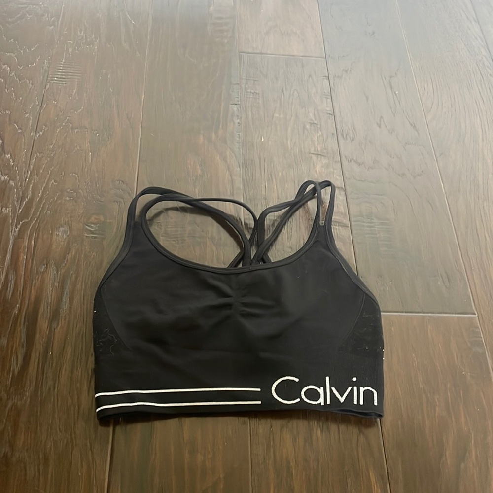calvin klein sports bra